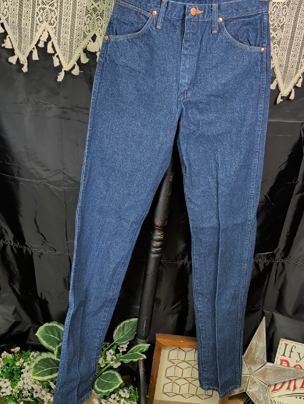 Wrangler Jeans Cowboy Western Denim 30 X 40 Mens Ranch Wear - Picture 5 of 10